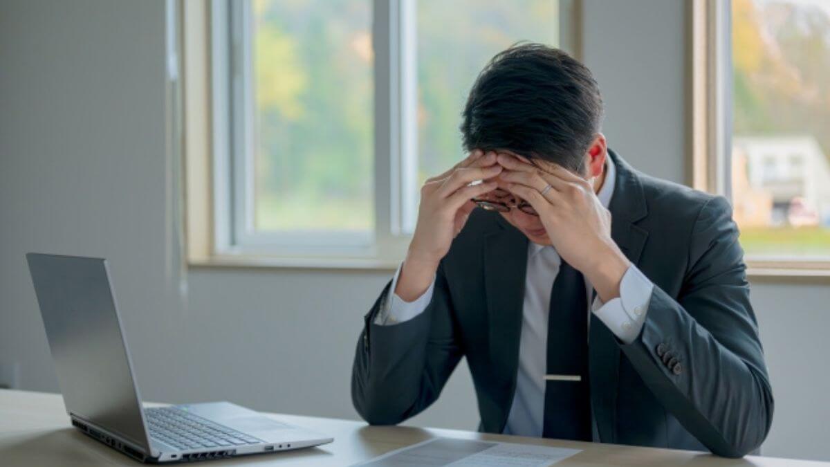 ストレスが溜まっている時について書いた記事のアイキャッチ画像